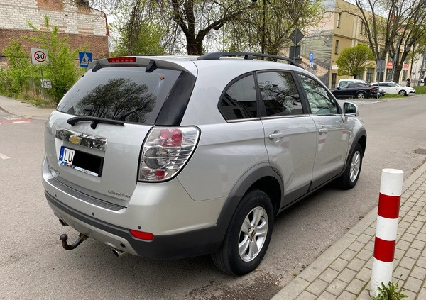 Chevrolet Captiva cena 22900 przebieg: 186000, rok produkcji 2010 z Turek małe 106